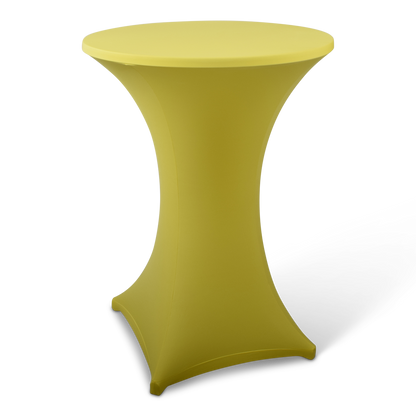 Statafel met rok (in kleur)